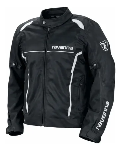 GECI TEXTIL - Geacă Moto Vară Ravenna LEVANTE RA-J - Negru/Gri - High-Visibility Mesh
