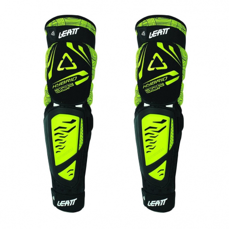 Protectii - GENUNCHIERE 3DF HYBRID EXT NEGRU LIME