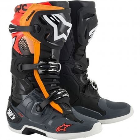 Cizme - GHETE ALPINESTARS TECH 10 NEGRU PORTOCALIU 40.5