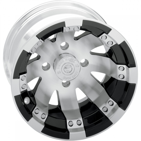 Jante ATV - JANTA 158 12X7 4/110 CFMOTO,YAMAHA,SUZUKI  OFFSET 4+3 BLACK/MACHINED