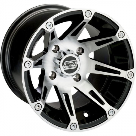 Jante ATV - JANTA MOOSE POLARIS ALIAJ 387M 12X8 4/156 4+4, NEGRU GRI