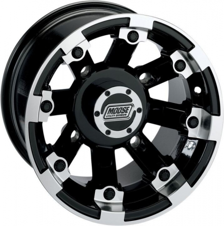 Jante ATV - JANTA MOOSE CAN AM ALIAJ 393B 12X8 4/136 2+6, NEGRU GRI