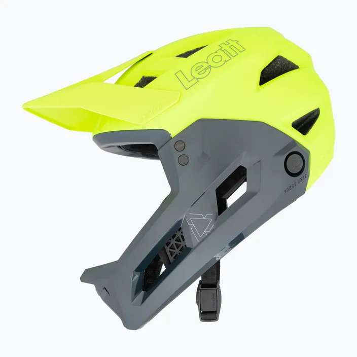 Cross/Enduro - LEATT CASCA MTB ENDURO 2.0 LIME NEGRU / VERDE FLUO