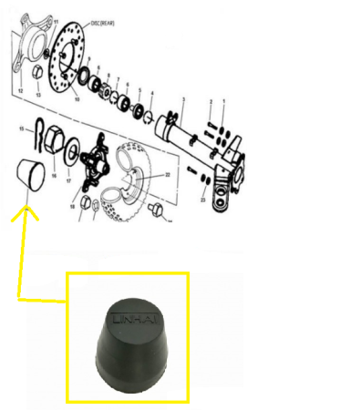 LINHAI 260 / 300CC CAPAC ROATA SPATE 21014 [1]