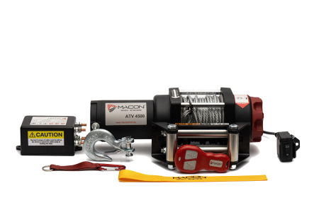 MACON ATV TROLIU 4500LBS/2041KG CABLU METALIC [3]