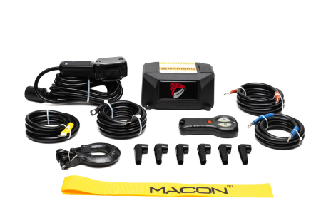 MACON TROLIU WILD 6000LBS (2727KG) CABLU SINTETIC [4]