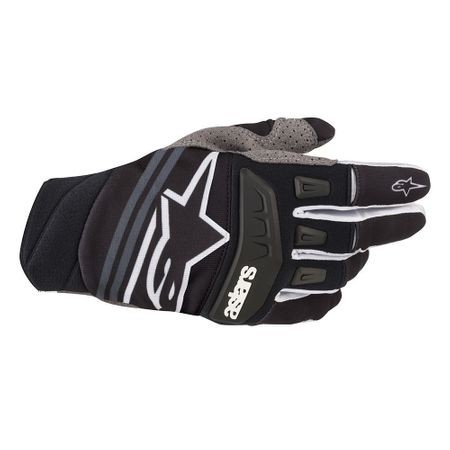 Echipamente Moto - MANUSI ALPINESTARS TECHSTAR S9 NEGRU ALB