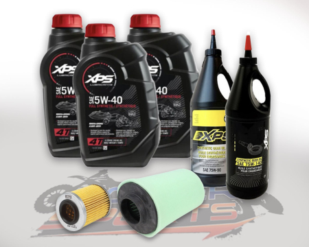 Pachet revizie - Pachet revizie atv can am G1 outlander 3 x XPS can am ulei 5w40 BRP, ULEI GRUP FATA XPS 75W90, ULEI GRUP SPATE SI CUTIE 75W140 FILTRU ULEI ORIGINAL CAN AM, FILTRU AER AFTERMARKET