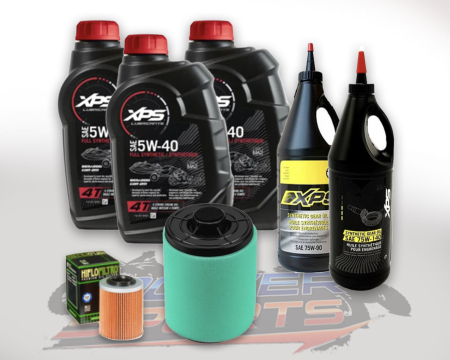 Pachet revizie - Pachet revizie atv can am G2/G3 outlander 3 x XPS can am ulei 5w40 BRP, ULEI GRUP FATA XPS 75W90, ULEI GRUP SPATE SI CUTIE 75W140.FILTRU ULEI HIFLO HF152, FILTRU AER AFTERMARKET