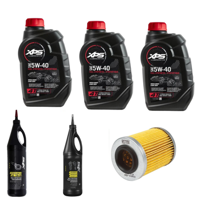 Pachet revizie - Pachet revizie atv can am G1/G2/G3 outlander 3 x XPS can am ulei 5w40 BRP, ULEI GRUP FATA XPS 75W90, ULEI GRUP SPATE SI CUTIE 75W140.FILTRU ULEI ORIGINAL CAN AM