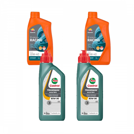 Pachet revizie - PACHET REVIZIE LINHAI 260-300-400cmc 2X REPSOL ATV 10W40, 2X ULEI CUTIE/DIFERENTIAL CASTROL 80W90