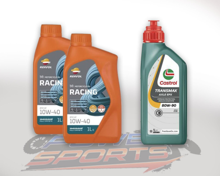 Pachet revizie - PACHET REVIZIE LINHAI 260-300-400cmc 2X REPSOL ATV 10W40,  ULEI CUTIE CASTROL 80W90