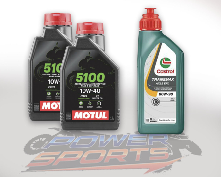 PACHET REVIZIE LINHAI 260-300-400cmc 2X ULEI 5100 MOTUL 10W40,   ULEI CUTIE CASTROL 80W90 [1]