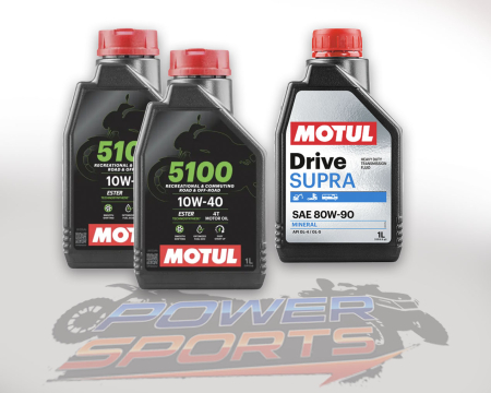 Pachet revizie - PACHET REVIZIE LINHAI 260-300-400cmc 2X ULEI 5100 MOTUL 10W40, ULEI CUTIE MOTUL DRIVE SUPRA 80W90