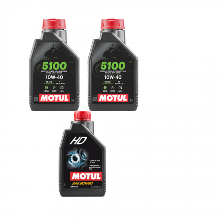 Pachet revizie - PACHET REVIZIE LINHAI 260-300-400cmc 2X ULEI 5100 MOTUL 10W40,   ULEI CUTIE MOTUL HD 80W90