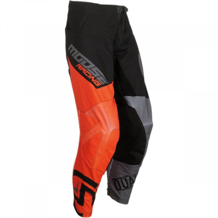 Pantaloni - PANTALONI COPII MOOSE RACING QUALIFIER, NEGRU PORTOCALIU