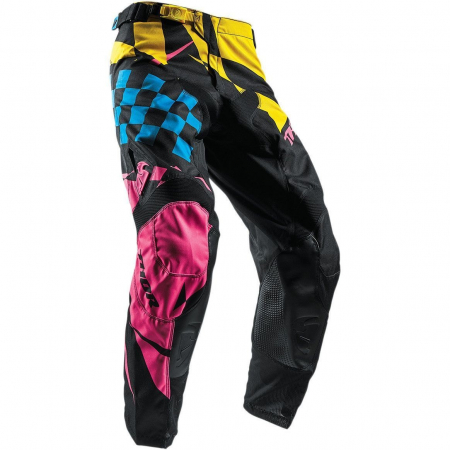 ATV/Quad - PANTALONI MOOSE PULSE LOUDA, GALBEN ROZ 32