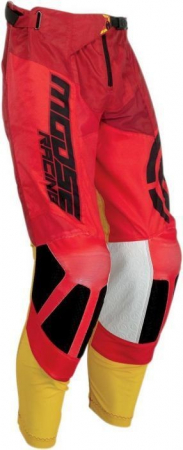 ATV/Quad - PANTALONI MOOSE RACING, ROSU GALBEN 34