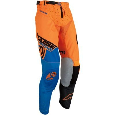 Cross/Enduro - PANTALONI MOOSE RACING S18S, PORTOCALIU ALBASTRU NEGRU 32
