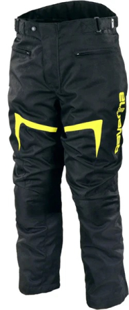 Touring - Pantaloni Moto Ravenna LIBECCIO Negru/Galben – All-Season Touring