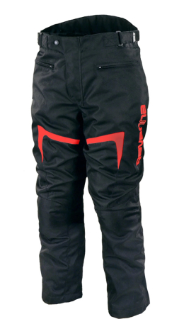 Touring - Pantaloni Moto Ravenna LIBECCIO Negru/Rosu – All-Season Touring