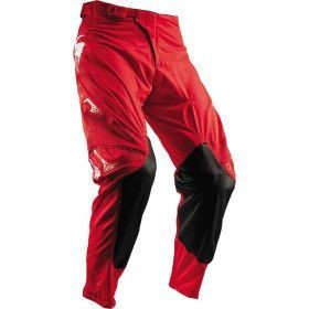 Echipamente Moto - PANTALONI THOR PRIME FIT, ROSU NEGRU