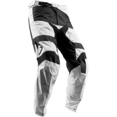 Pantaloni - PANTALONI THOR PULSE LEVEL, ALB NEGRU 32