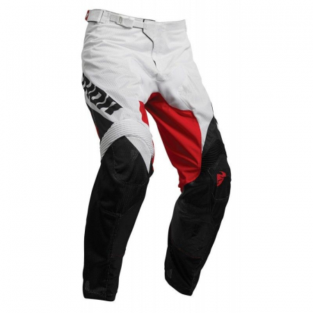 Pantaloni - PANTALONI THOR S9S PULSE AIR, ALB ROSU 36