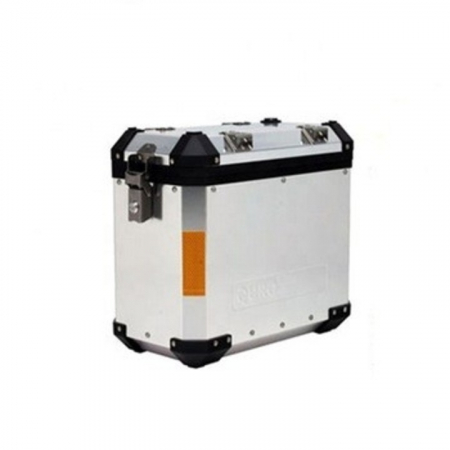 Cutii Moto - PORTBAGAJ QURO SIDE CASE 45L ARGINTIU