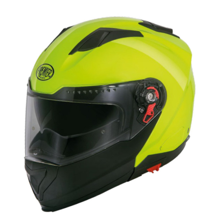 Casti Moto/ATV - PREMIER CASCA FLIP-UP DELTA SOLID FLUO