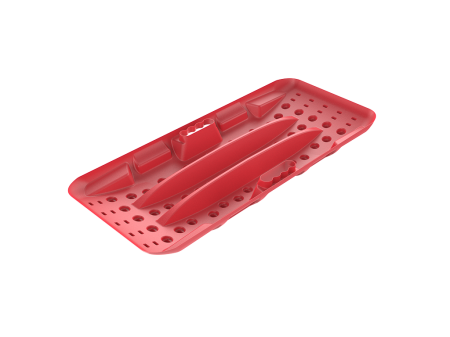 RAMPA TRACTIUNE SAND TRACK SHORT RED [1]