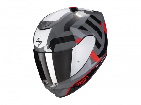 Integrale - SCORPION CASCA INTEGRALA EXO-391 AROK NEGRU/GRI/ROSU