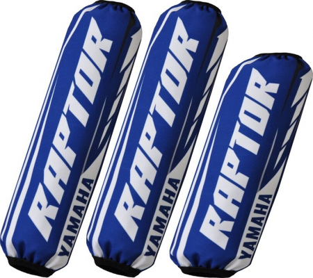 Protectii Amortizor - SET 3 PROTECTII AMORTIZOR YAMAHA RAPTOR ALBASTRU