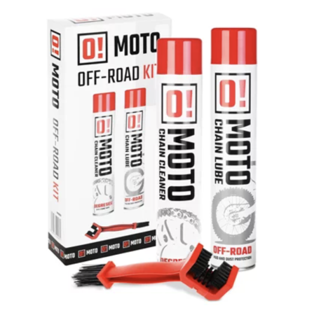 ACCESORII - Set Complet Curățare și Ungere Lanț O-Moto Off-Road (2 x 750ml), Cod OMS0016