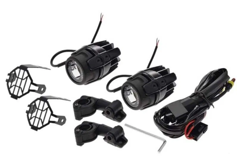 Proiectoare - SET PROIECTOARE LED NEGRU CU CABLURI, AW2485