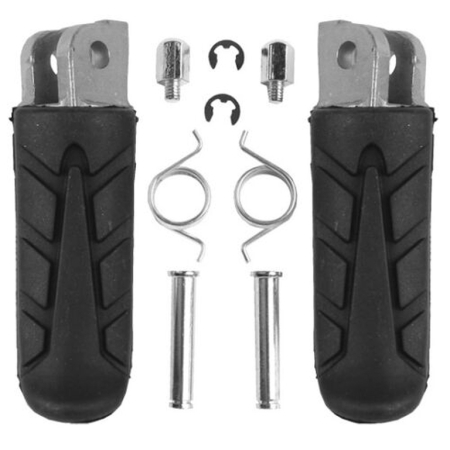 ACCESORII - Set Scărițe Pilot Moto BikeTec Honda CBR / VFR / NTV / CB - Cu Cauciuc, Cod BTFR022