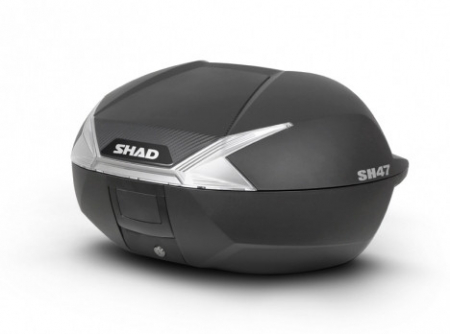 Cutii Moto - SHAD TOP CASE SH47 NEGRU/ALB