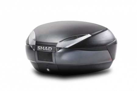 Cutii Moto - SHAD TOP CASE SH48 DARK GREY / BLACK
