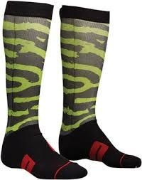 Sosete - SOSETE THOR, NEGRU LIME ROSU