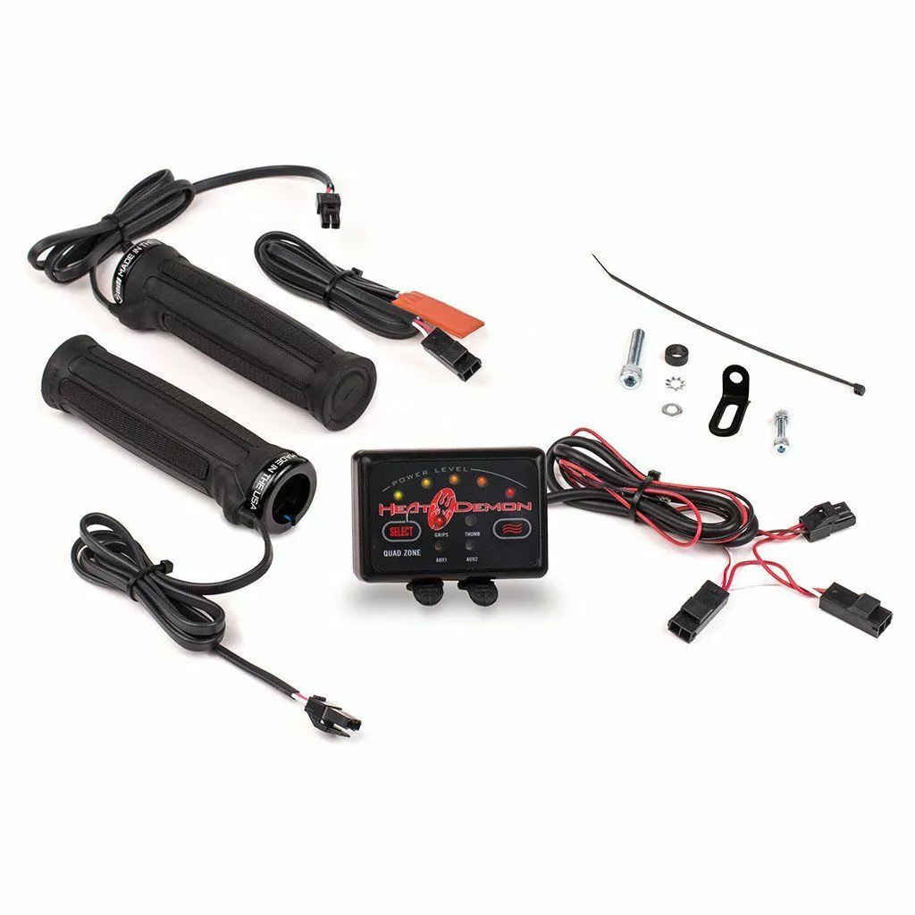 Accesorii ATV - SYMTEC HEAT DEMON MANSOANE INCALZITE 215048