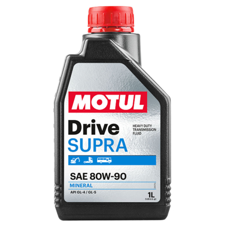 ACCESORII MOTO - Ulei Cutie de Viteze și Transmisie Motul Drive Supra / HD 80W90 (1 Litru)