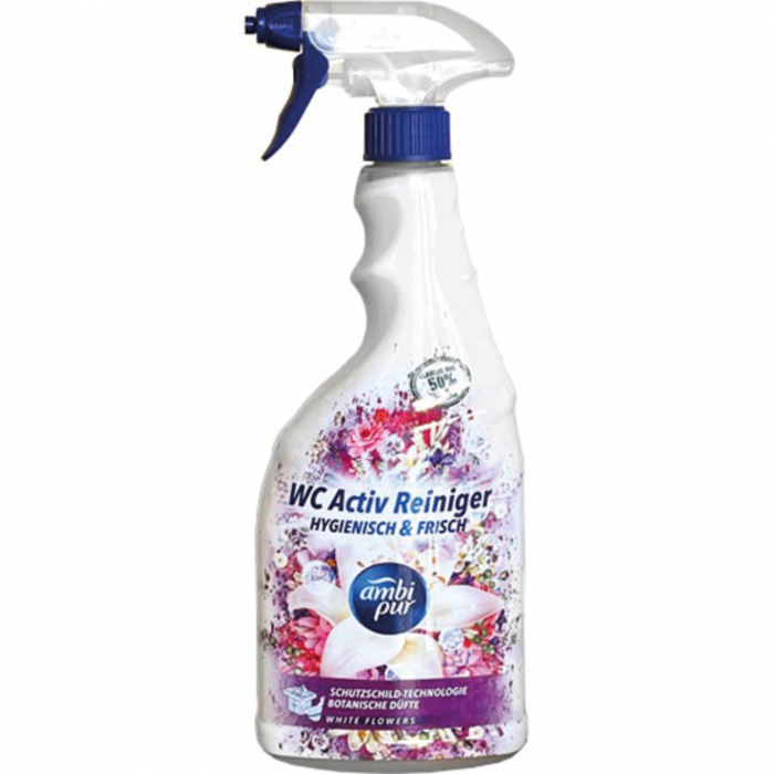 AMBIPUR SOLUTIE DE CURATARE PARFUMATA PENTRU TOALETA 750ML WHITE FLOWERS [1]