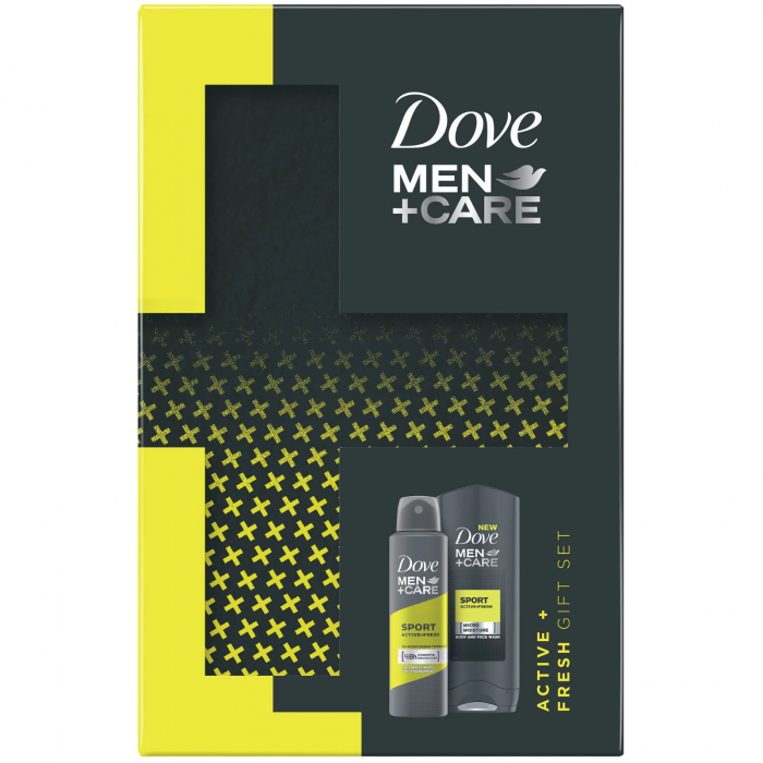 Casete cadou - Dove caseta cadou (sg250+deo150) men care sport