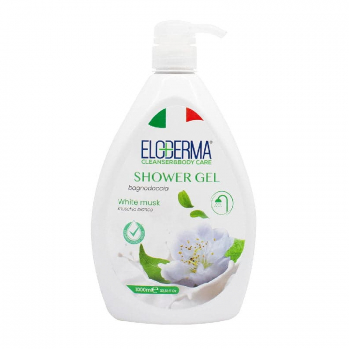 ELODERMA GEL DUS 1000ML CU POMPITA MOSC ALB [1]
