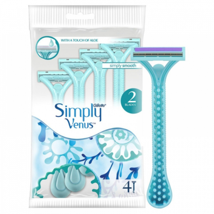 GILLETTE APARAT RAS 4BUC/SET SIMPLY VENUS 2 [1]