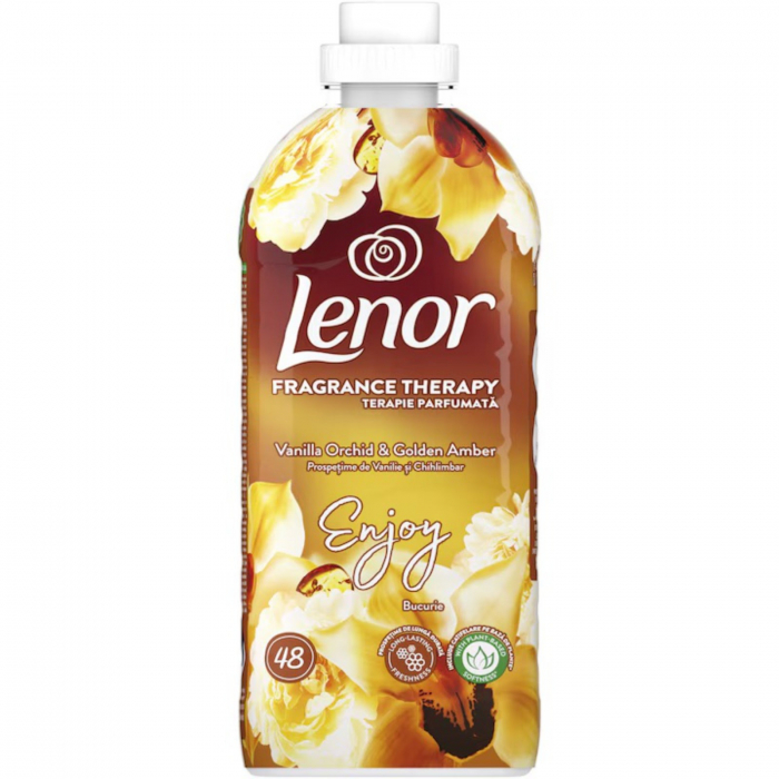 LENOR BALSAM RUFE 1200ML PROSPETIME DE VANILIE SI CHIHLIMBAR [1]