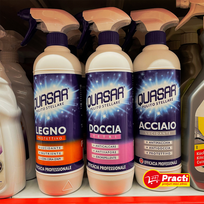 QUASAR SOLUTIE PENTRU GEAM CU AMONIAC 650ML [2]