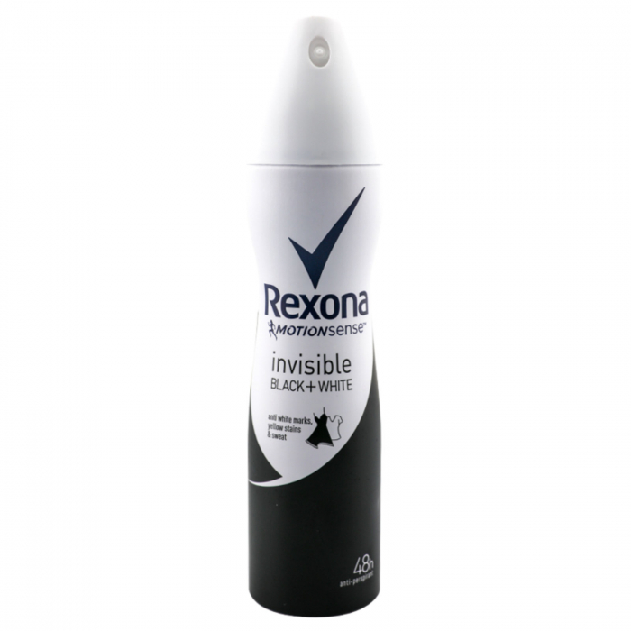 REXONA DEO DAMA 150ML INVISIBLE BLACK+WHITE [1]