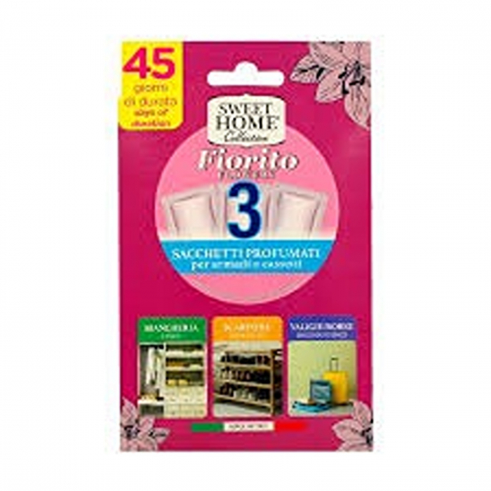 SWEET HOME ODORIZANT HAINE (DULAP) 3PLICURI/SET FLORAL [1]