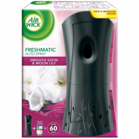  Parfum de camere - AIRWICK ODORIZANT APARAT+REZERVA 250ML FRESHMATIC SMOOTH SATIN MOON LILY